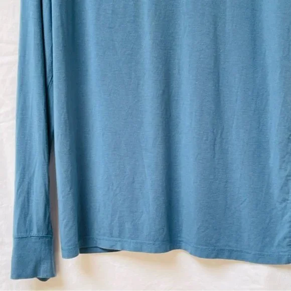Tommy John Long Sleeves Mens Medium Top Shirt Henley Loungewear Soft Casual Cozy - Picture 3 of 10